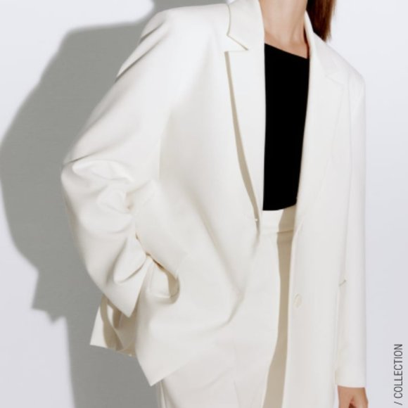 Zara Jackets & Coats Zara Straight Cut Blazer Poshmark